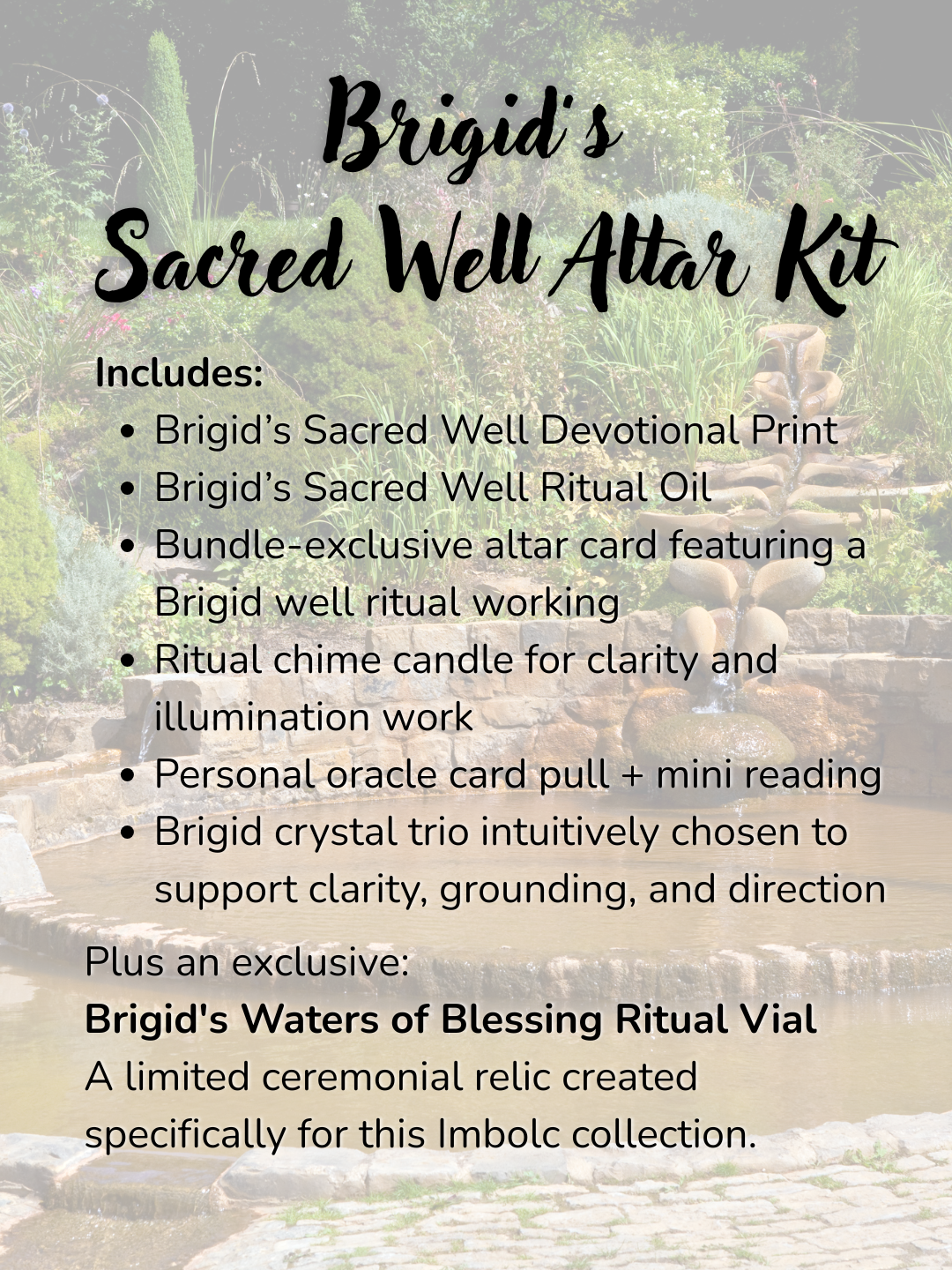Brigid Imbolc Ritual Collection