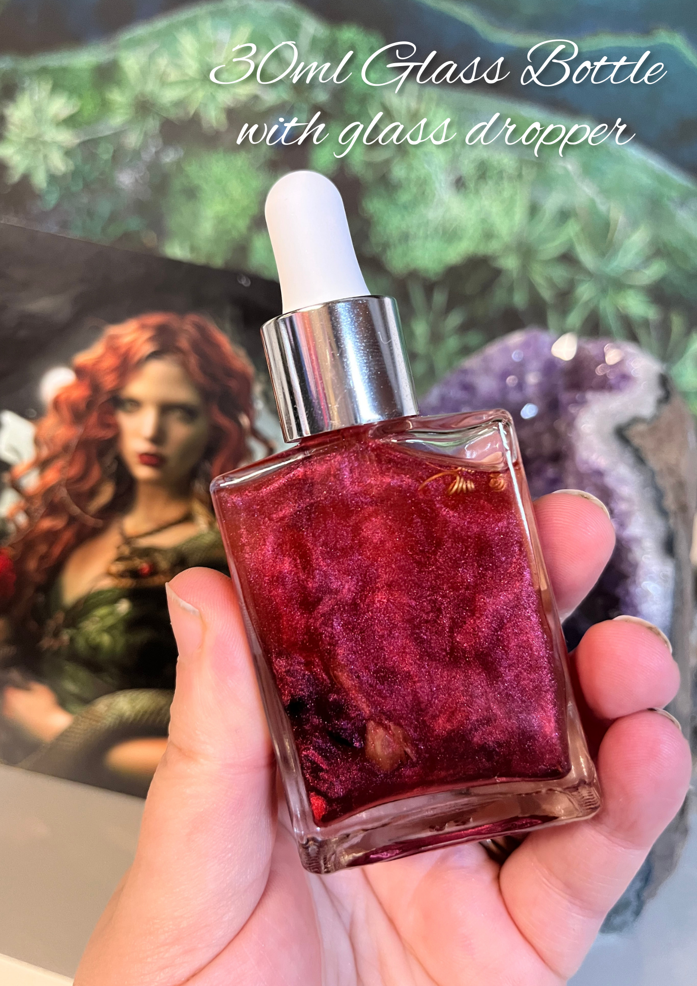 Lilith Goddess Oil | Witch Ritual Oil for Shadow Work, Protection & Dark Feminine Power