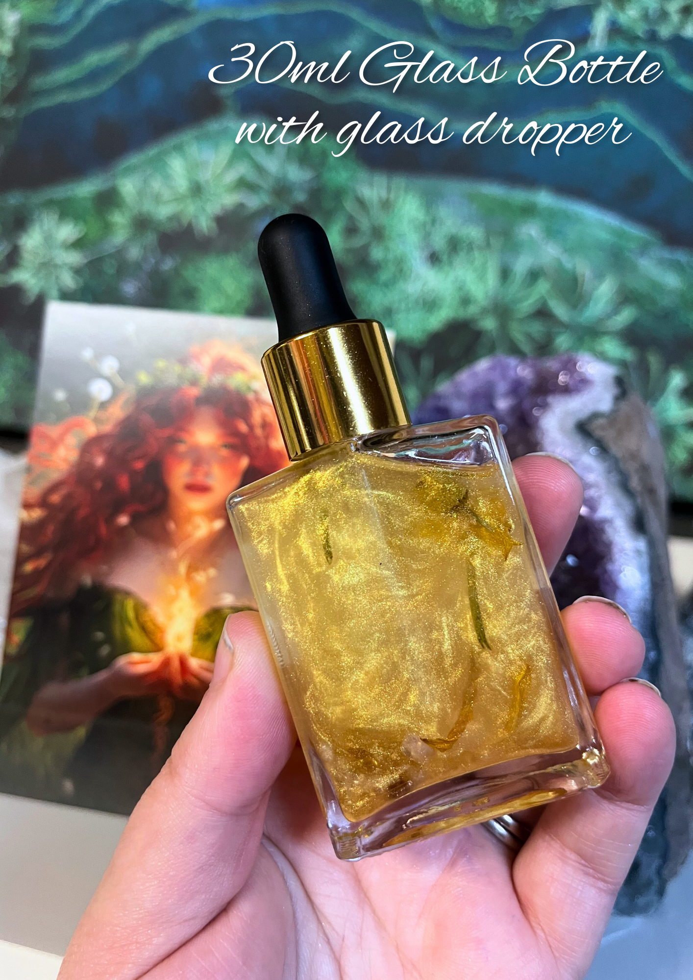Brigid Goddess Oil | Devotional Ritual Oil for Creativity, Healing & Abundance