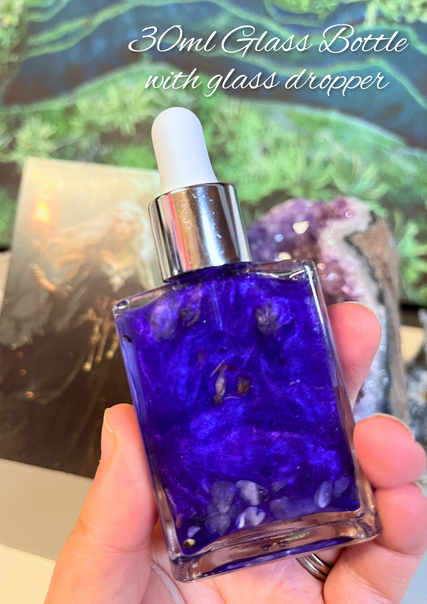 Hecate Goddess Oil | Moon Magick & Protection Ritual Oil | Devotional Oil for Guidance, Intuition