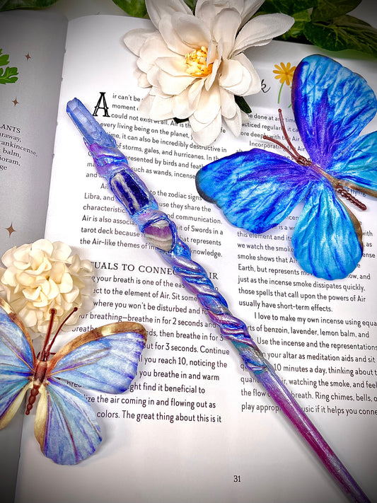 Unicorn Spirit Keeper Crystal Wand