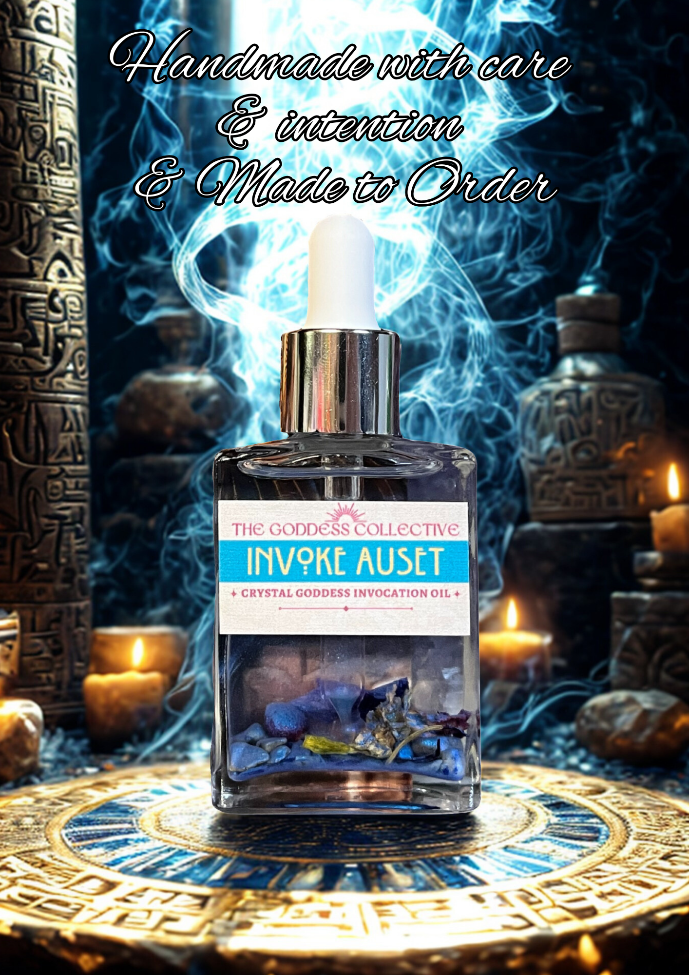 Auset Goddess Oil | Devotional Ritual Oil for Magick, Protection & Sacred Power
