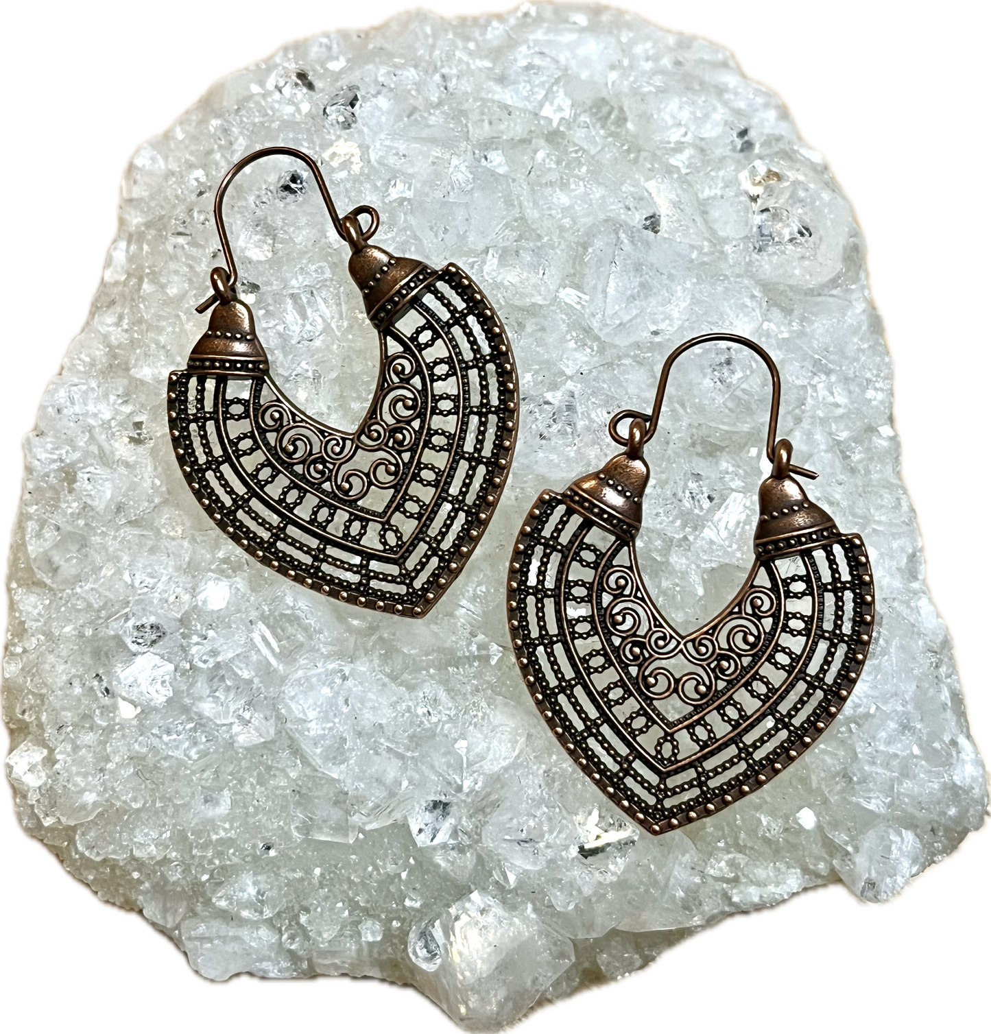 Boho Bronze Earrings