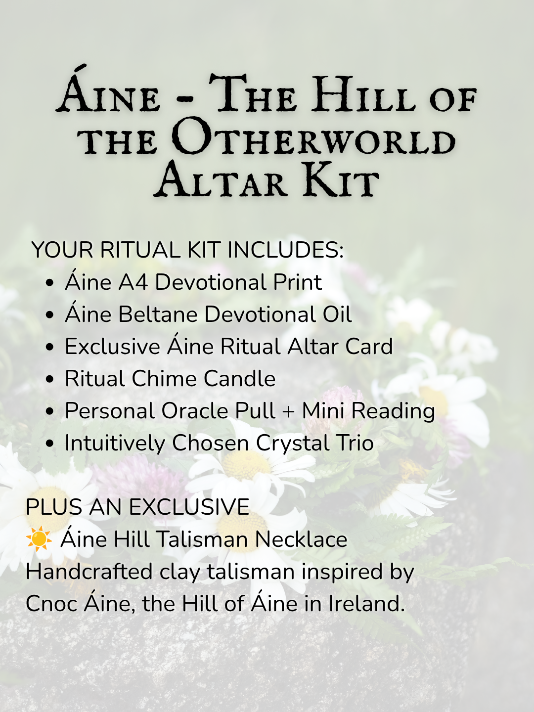 Aine Beltane Ritual Collection