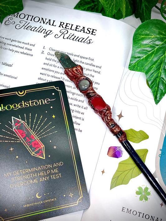 The Soul Restorer- Handmade Crystal Wand