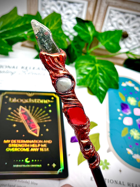 The Soul Restorer- Handmade Crystal Wand