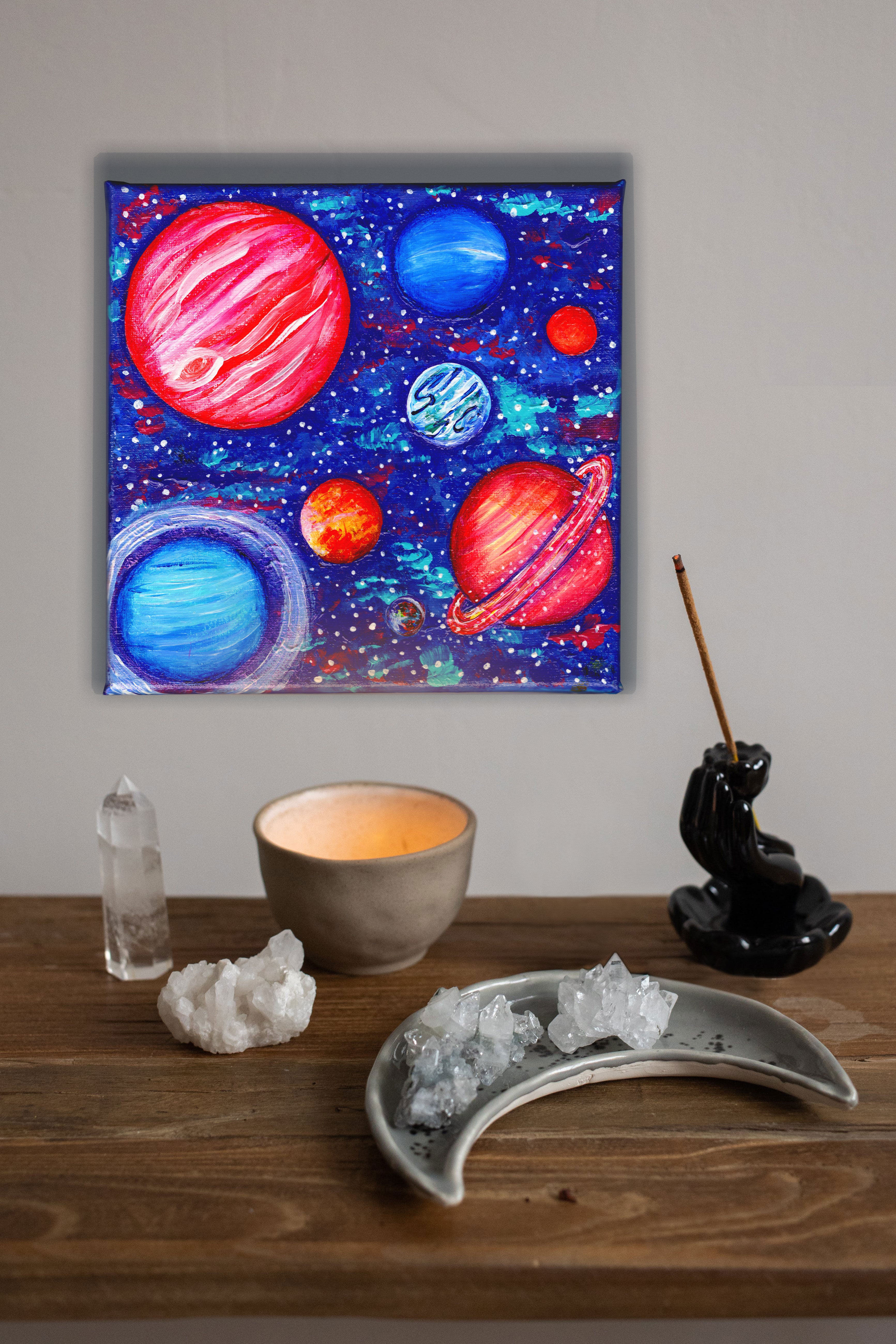 The Celestial Realm Original Artwork – Ink Moon