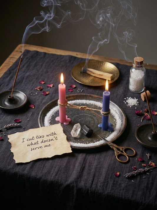 Cord Cutting Ritual Kit | Release Negative Energy, Relationships & Old Patterns