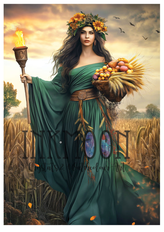 Demeter Devotional Art Print