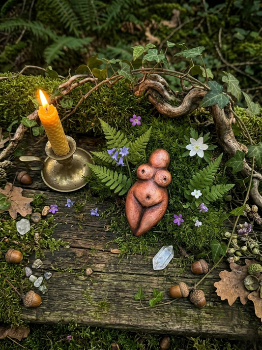 Sligachan Fae Handcrafted Altar Goddess - Ancient