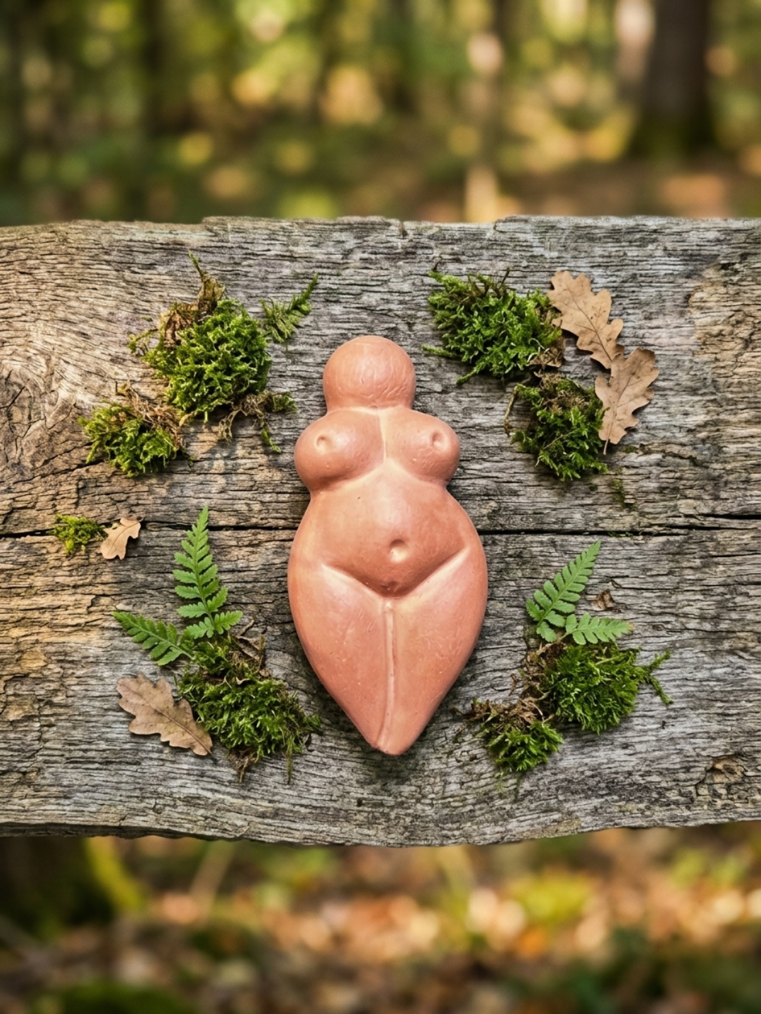 Sligachan Fae Handcrafted Altar Goddess - Natural