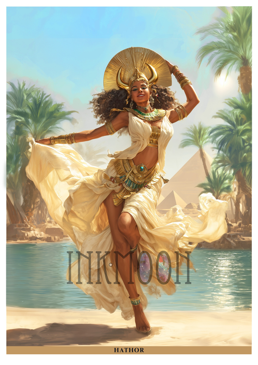 Hathor Devotional Art Print (PRE-ORDER)