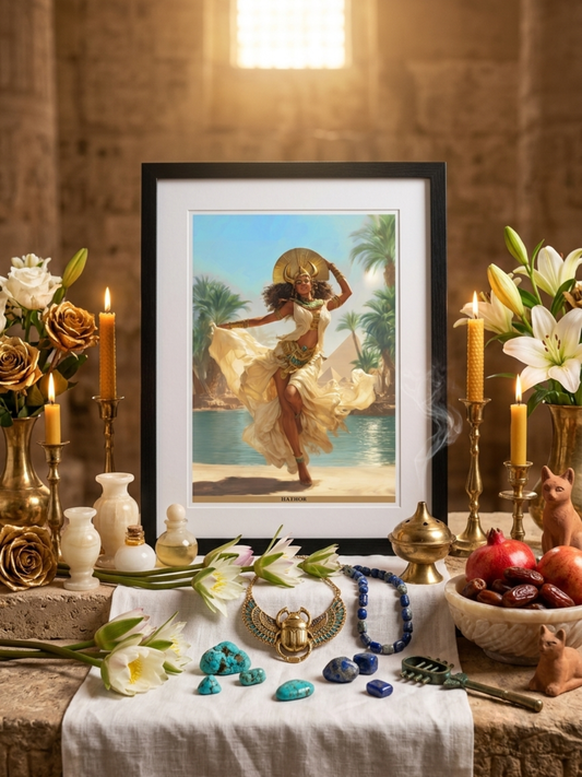 Hathor Devotional Art Print