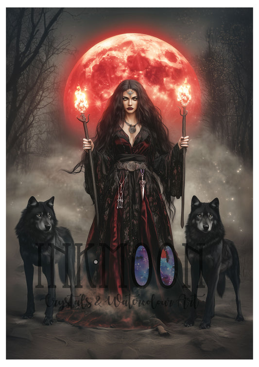 Hecate Devotional Art Print