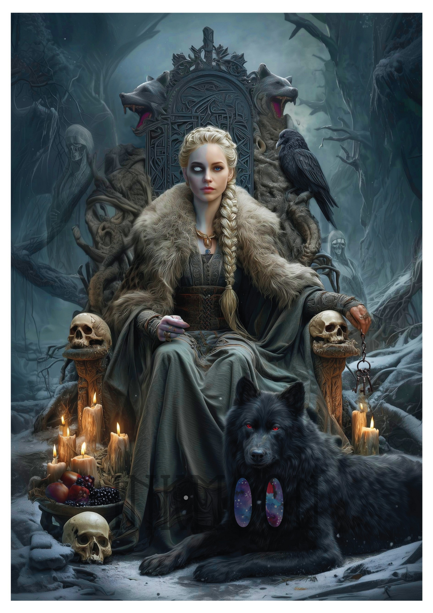 Hel Devotional Art Print