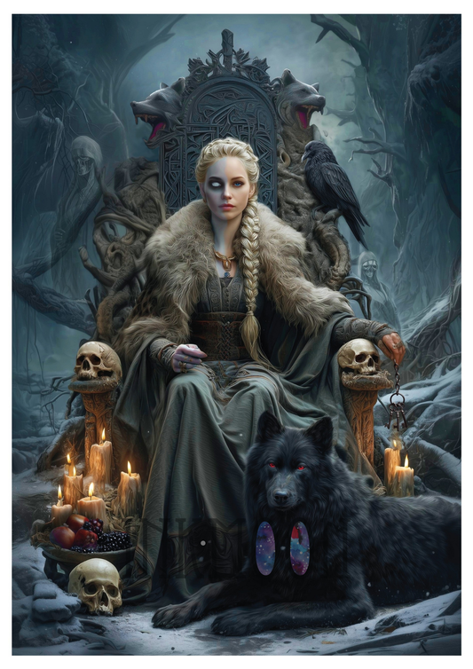 Hel Devotional Art Print