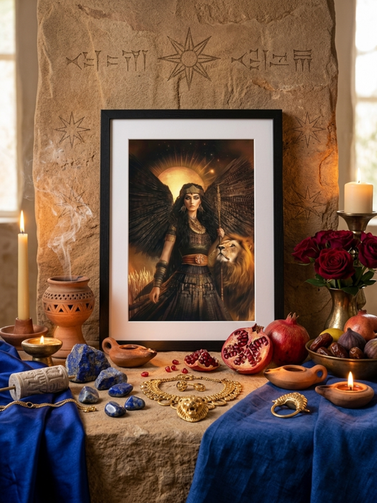 Inanna Devotional Art Print