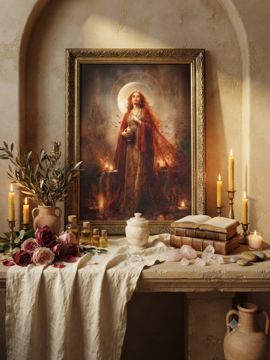 Mary Magdalene Devotional Art Print