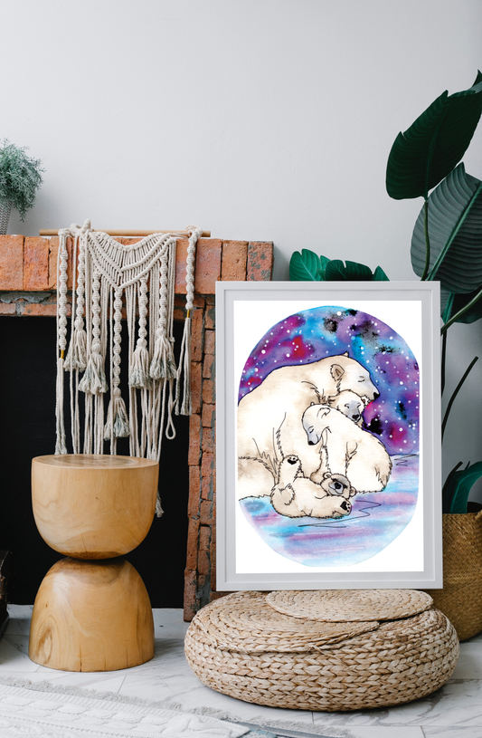 Aurora Lights Art Print