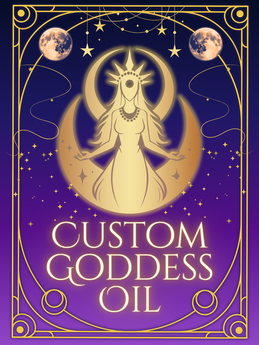 Custom Goddess Devotional Oil ✧ Create Your Own Ritual Blend