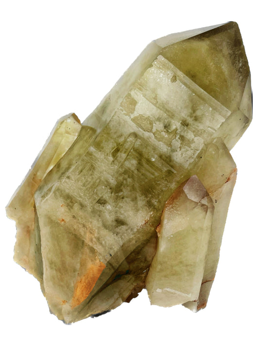 Large Natural Smoky Citrine Cluster