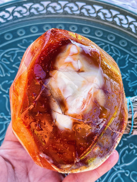 Large Carnelian Flame