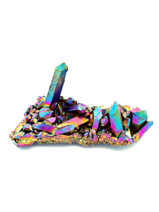 Titanium Rainbow Aura Cluster