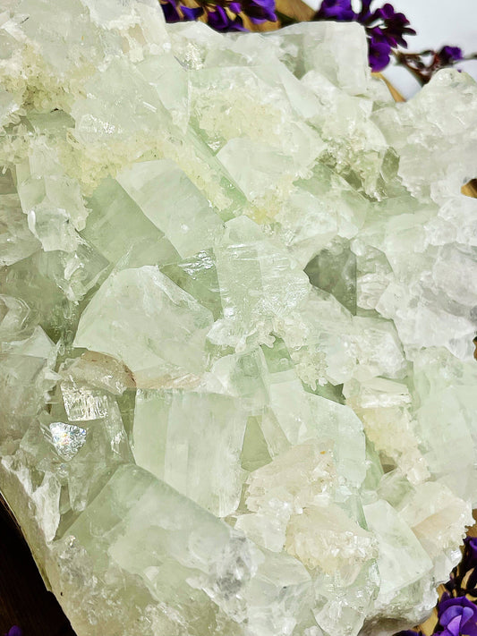 Large Green Apophyllite Cluster