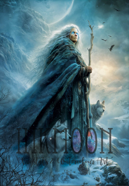 The Cailleach Devotional Art Print