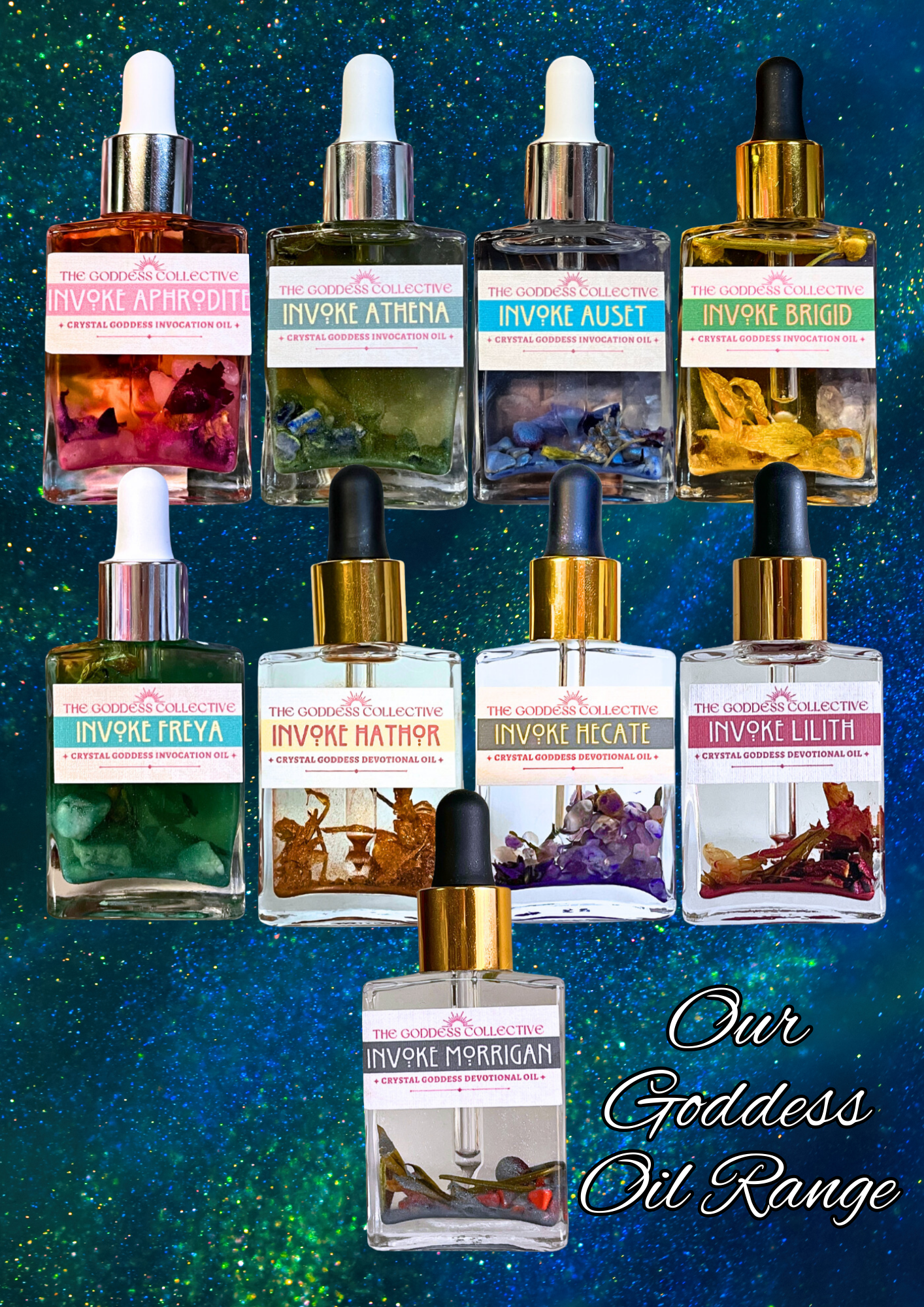 Brigid Goddess Oil | Devotional Ritual Oil for Creativity, Healing & Abundance