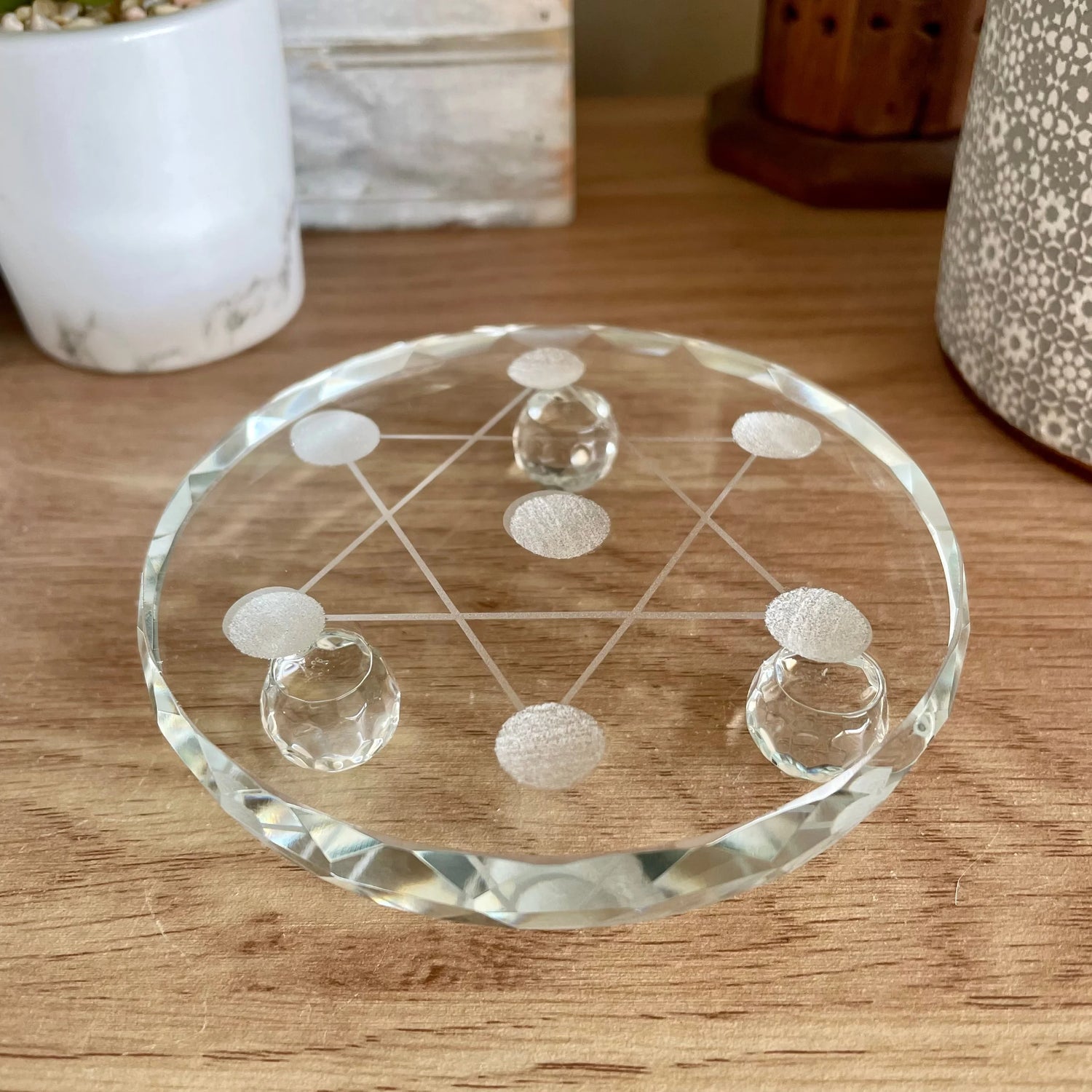 Glass Ink Sphere Glass Gridding Sphere Stands – Ink Moon