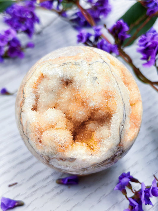 Sphalerite Druzy Sphere