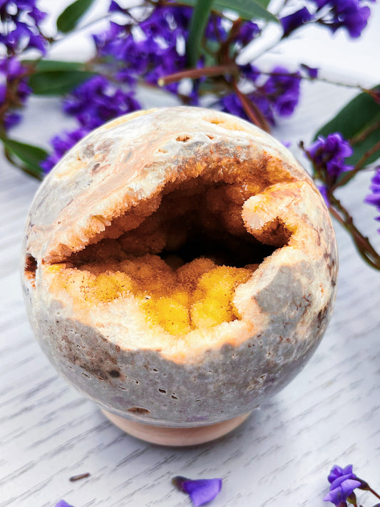 Sphalerite Druzy Sphere