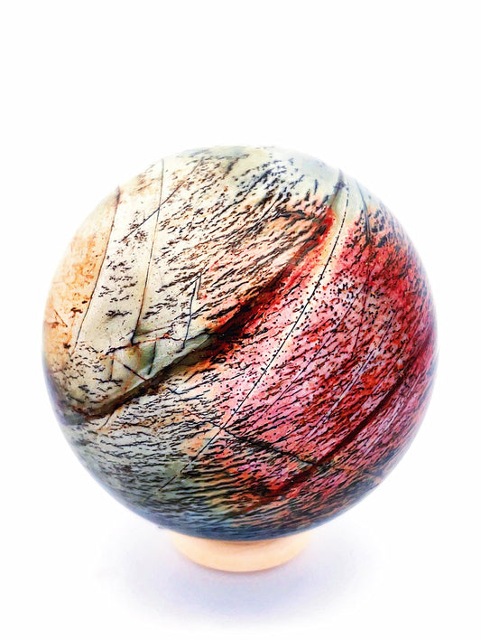 Cherry Creek Jasper Sphere