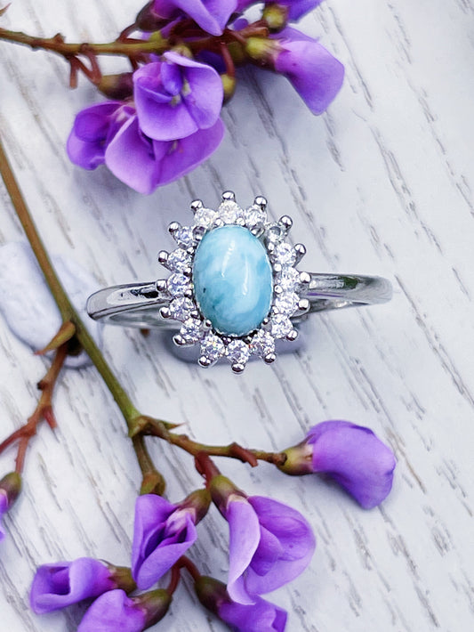 Larimar Ring
