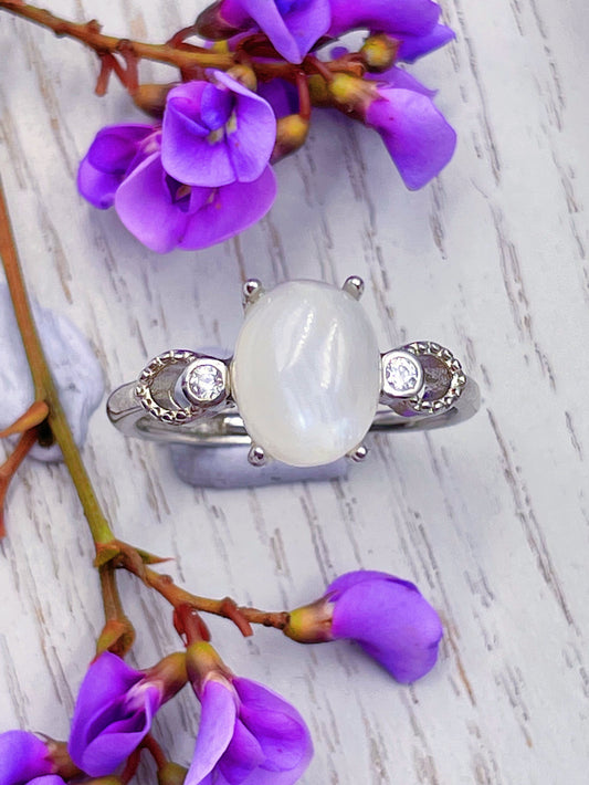 Moonstone Ring