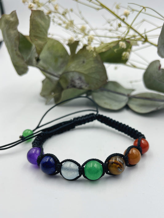 Chakra Macrame Bracelets