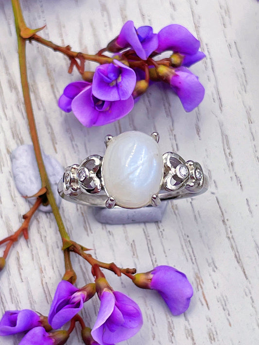 Moonstone Ring